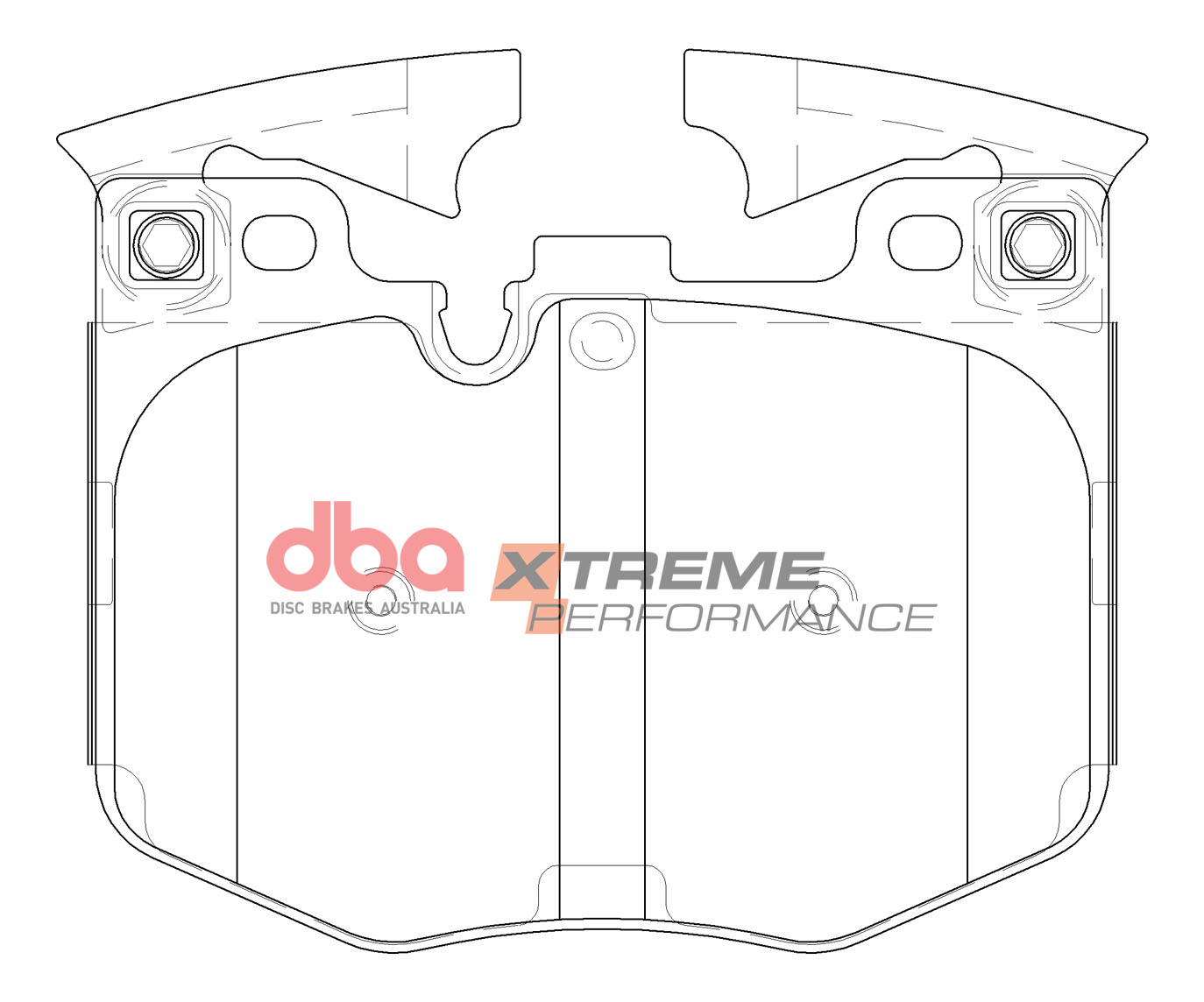 DBA Brake Pads Xtreme Performance DB15107XP - Imagen 2