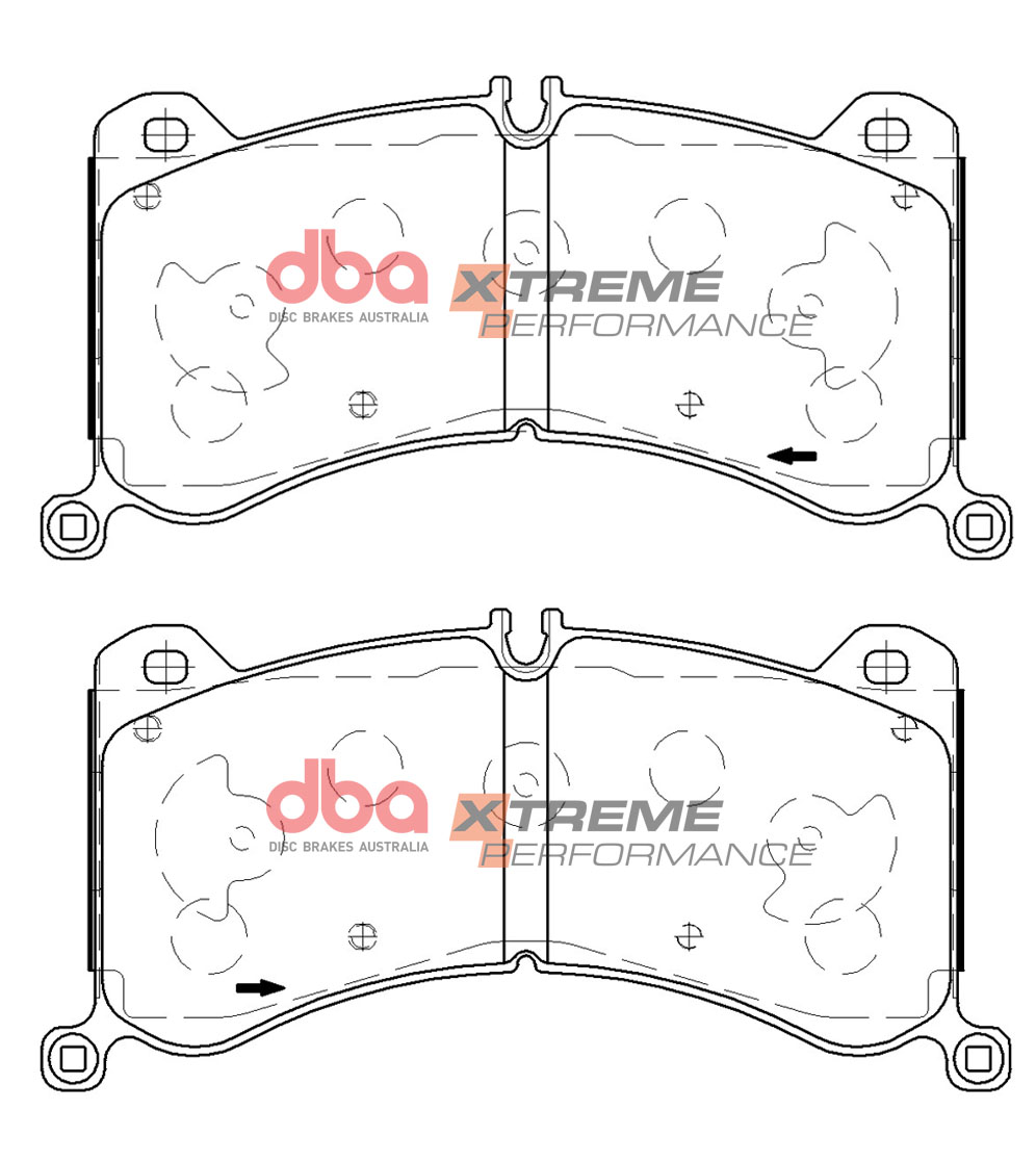 DBA Brake Pads Xtreme Performance DB15118XP - Imagen 2