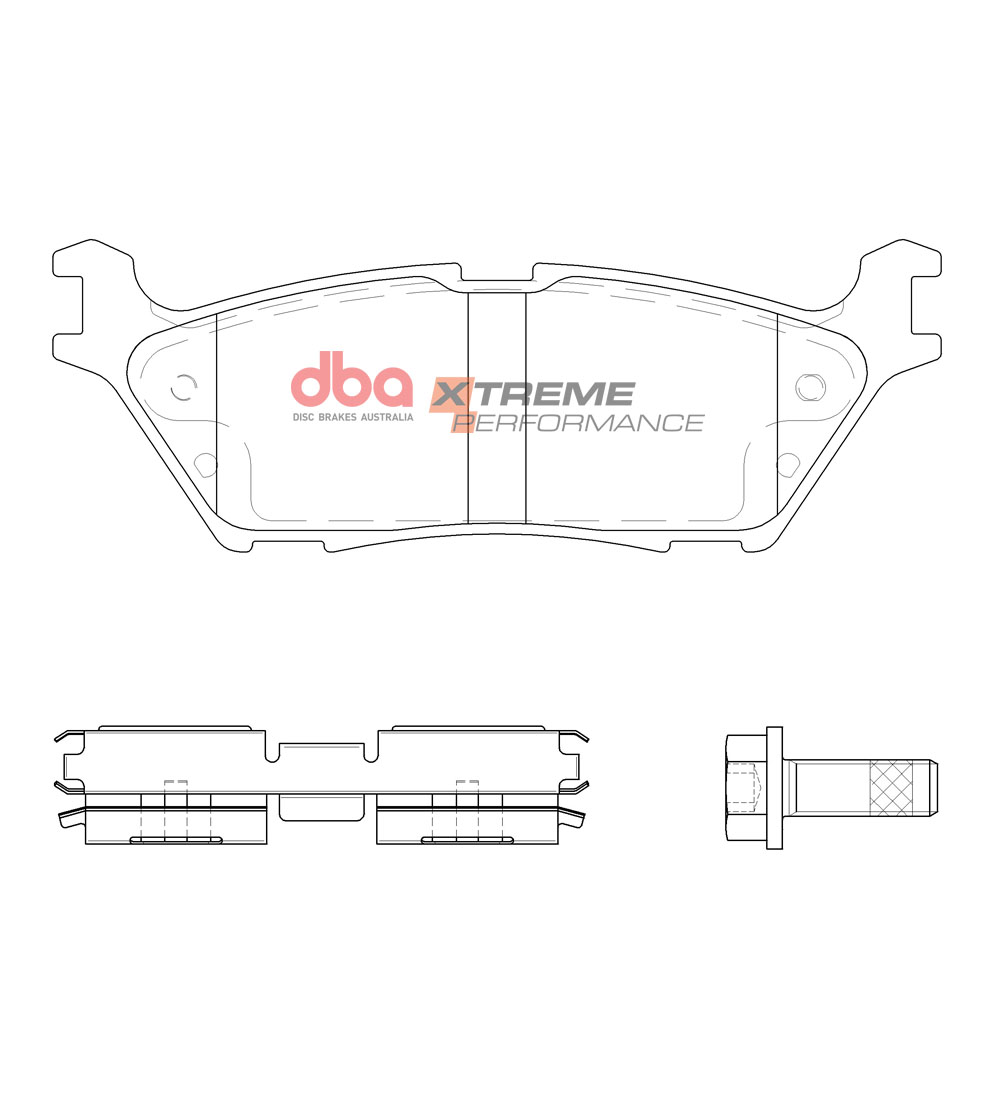 Pastillas de freno DBA Xtreme Performance DB15123XP - Imagen 2