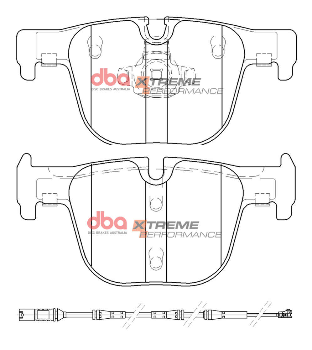 DBA Brake Pads Xtreme Performance DB15126XP - Imagen 2
