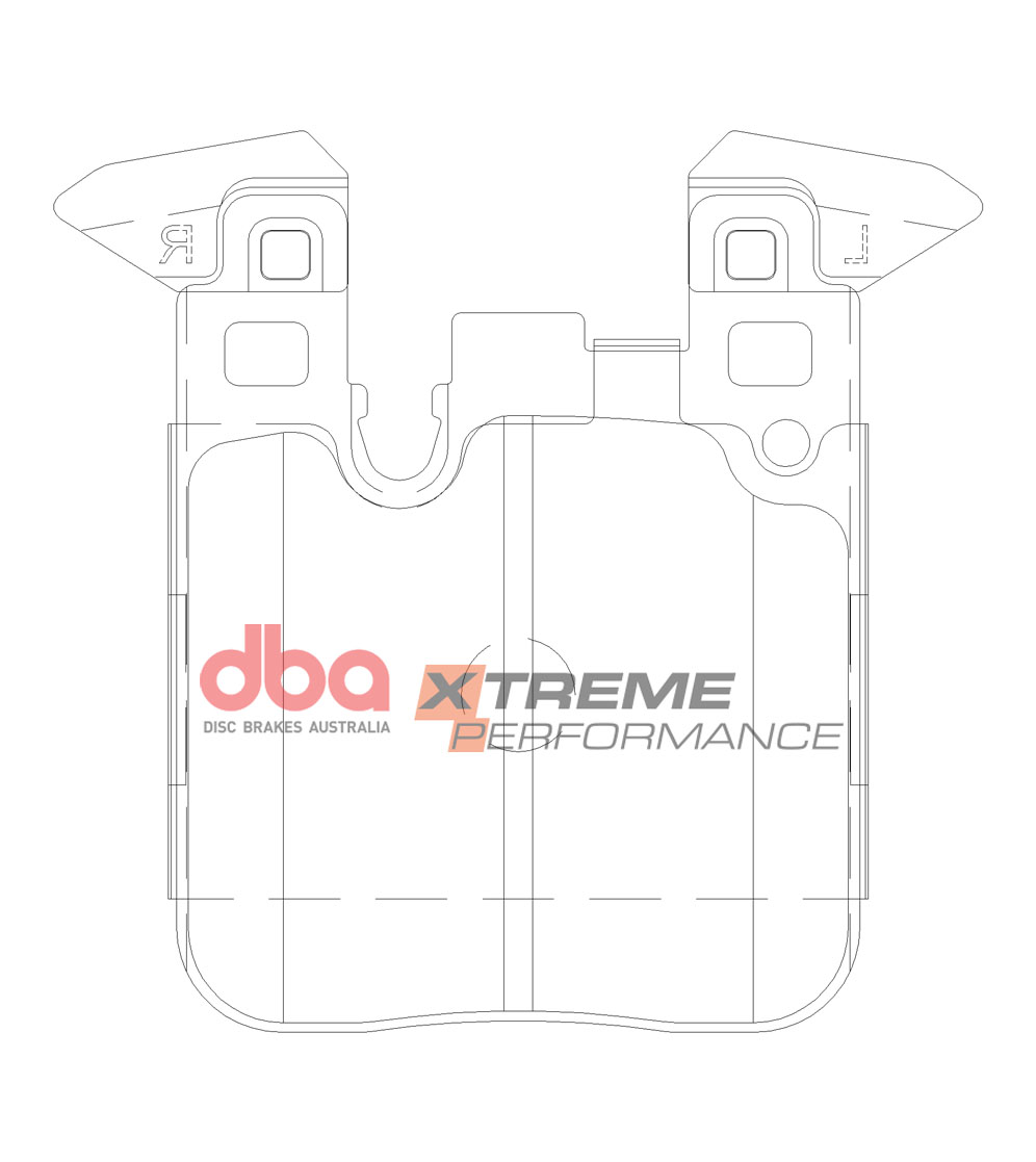 DBA Brake Pads Xtreme Performance DB15127XP - Imagen 2