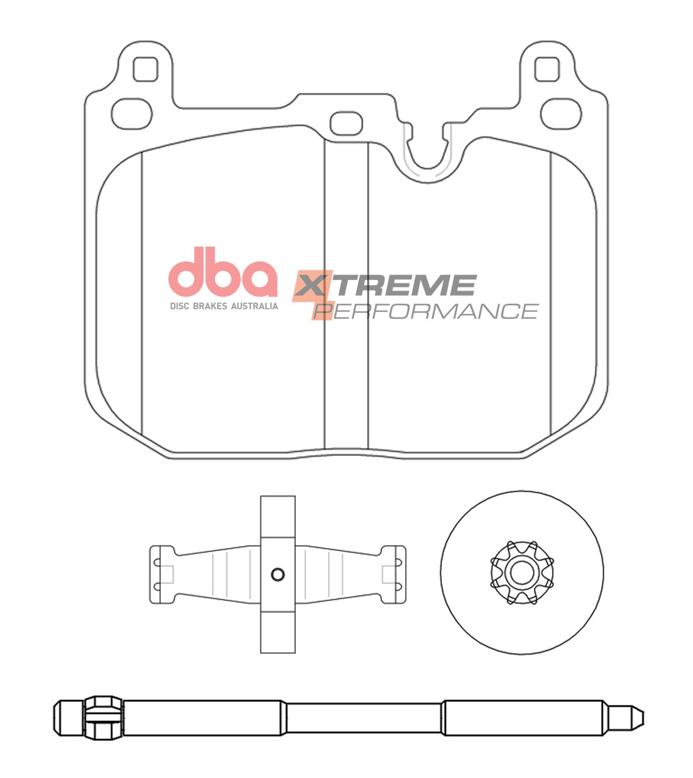DBA Brake Pads Xtreme Performance DB15131XP - Imagen 2