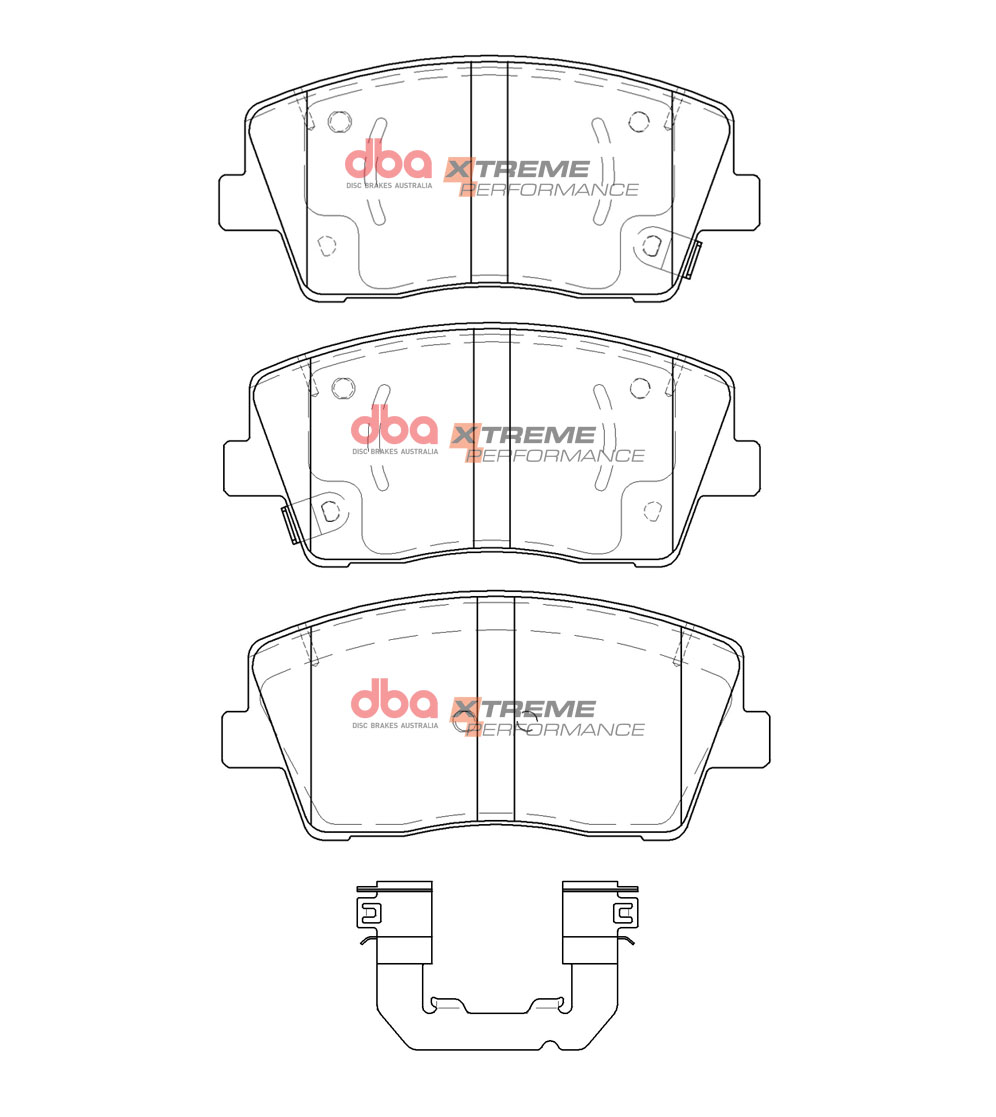 DBA Brake Pads Xtreme Performance DB15133XP - Imagen 2