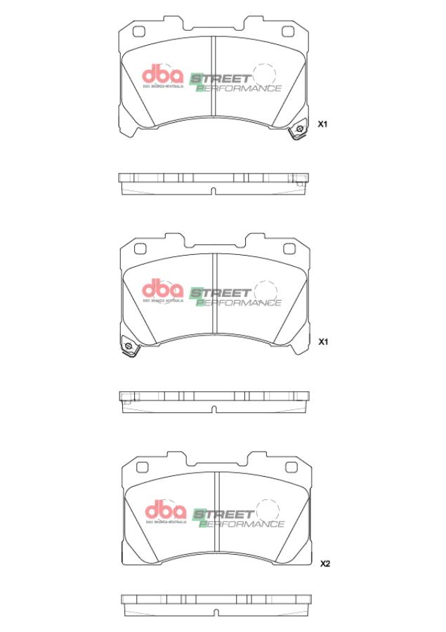 DBA Pastillas de freno Street Performance DB15147SP - Imagen 2