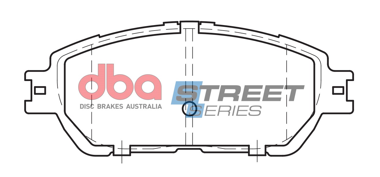 DBA Brake Disc Brake Pads Street Series Ceramic DB1519SS - Imagen 2