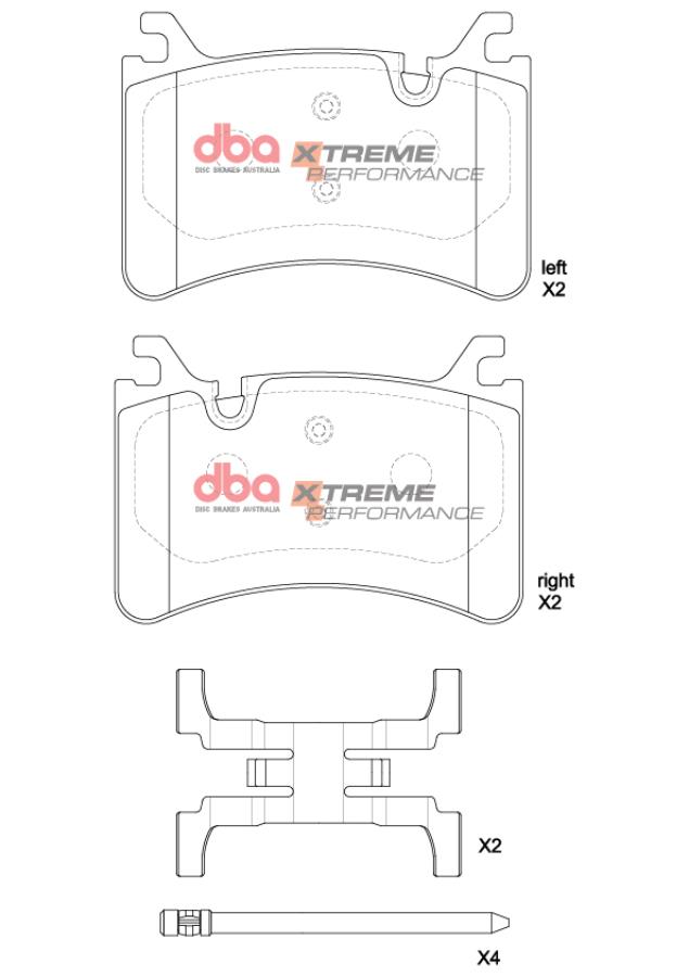 DBA Pastillas de Freno Rendimiento Extremo DB15215XP - Imagen 2