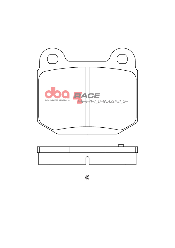 DBA Pastillas de freno Rendimiento de carrera DB1521RP - Imagen 2