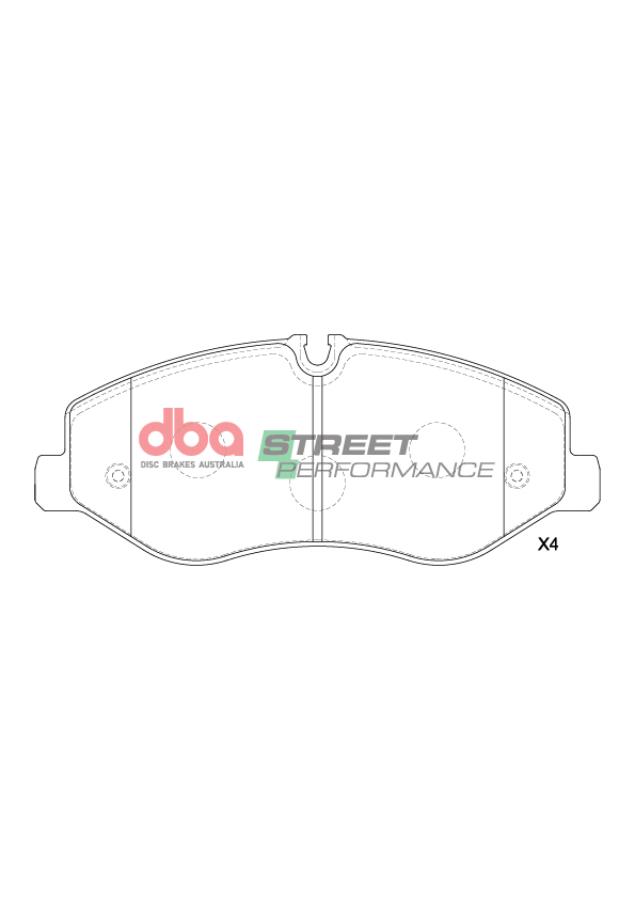 DBA Brake Pads Street Performance DB15220SP - Imagen 2