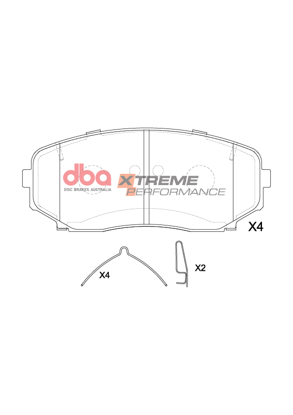 DBA Pastillas de freno Xtreme Performance DB15252XP - Imagen 2