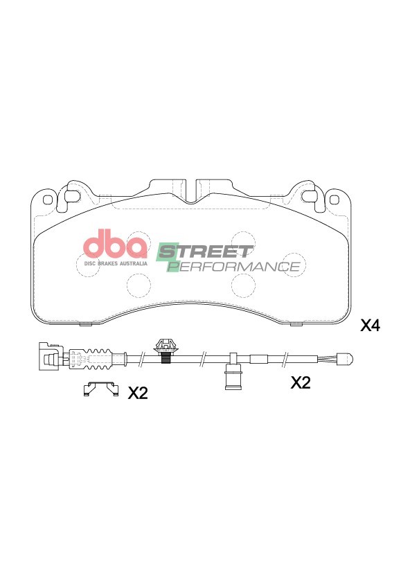 DBA Pastillas de freno Street Performance DB15259SP - Imagen 2