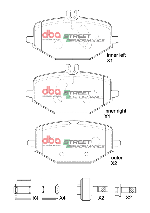 DBA pastillas de freno Street Performance DB15265SP - Imagen 2