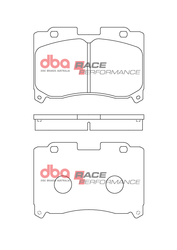 DBA Brake Pads Race Performance DB15309RP - Imagen 3