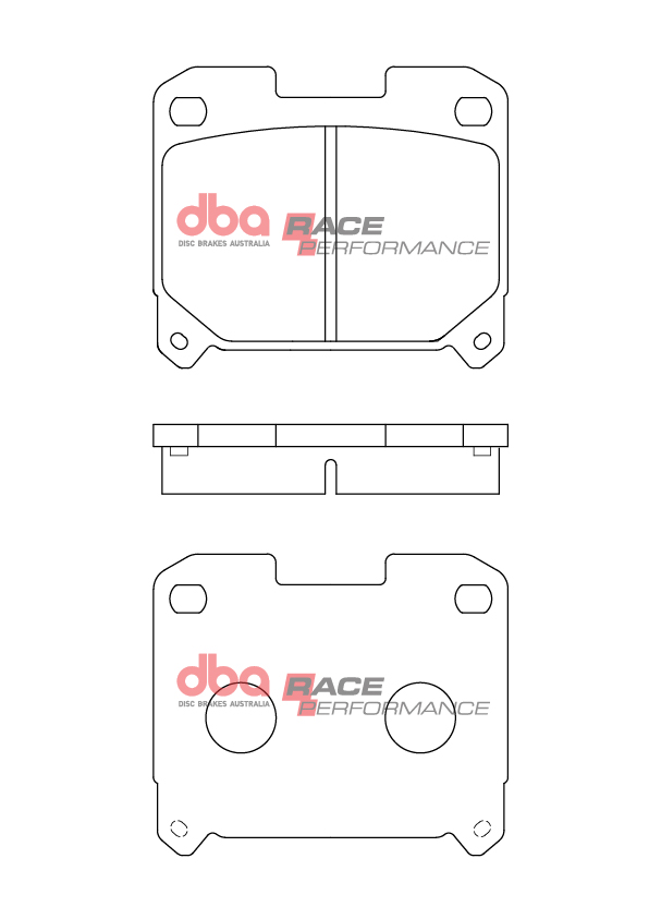DBA Brake Pads Race Performance DB15311RP - Imagen 2