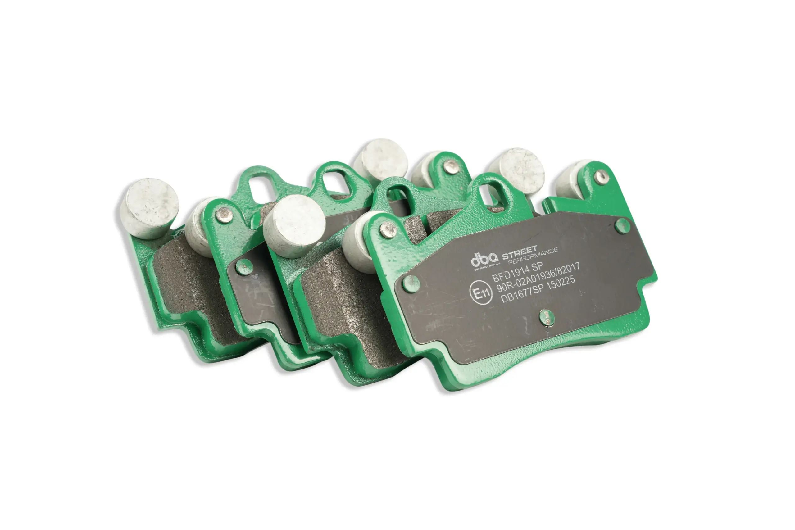 DBA Brake Kit Street Series T2 Slotted & Street Performance Brake Pads (2x DBA2249S + DB1677SP) DBA2249S-1677SP - Image 3