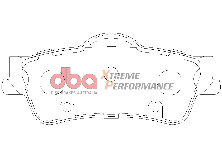 DBA Brake Pads Xtreme Performance DB1766XP - Image 2