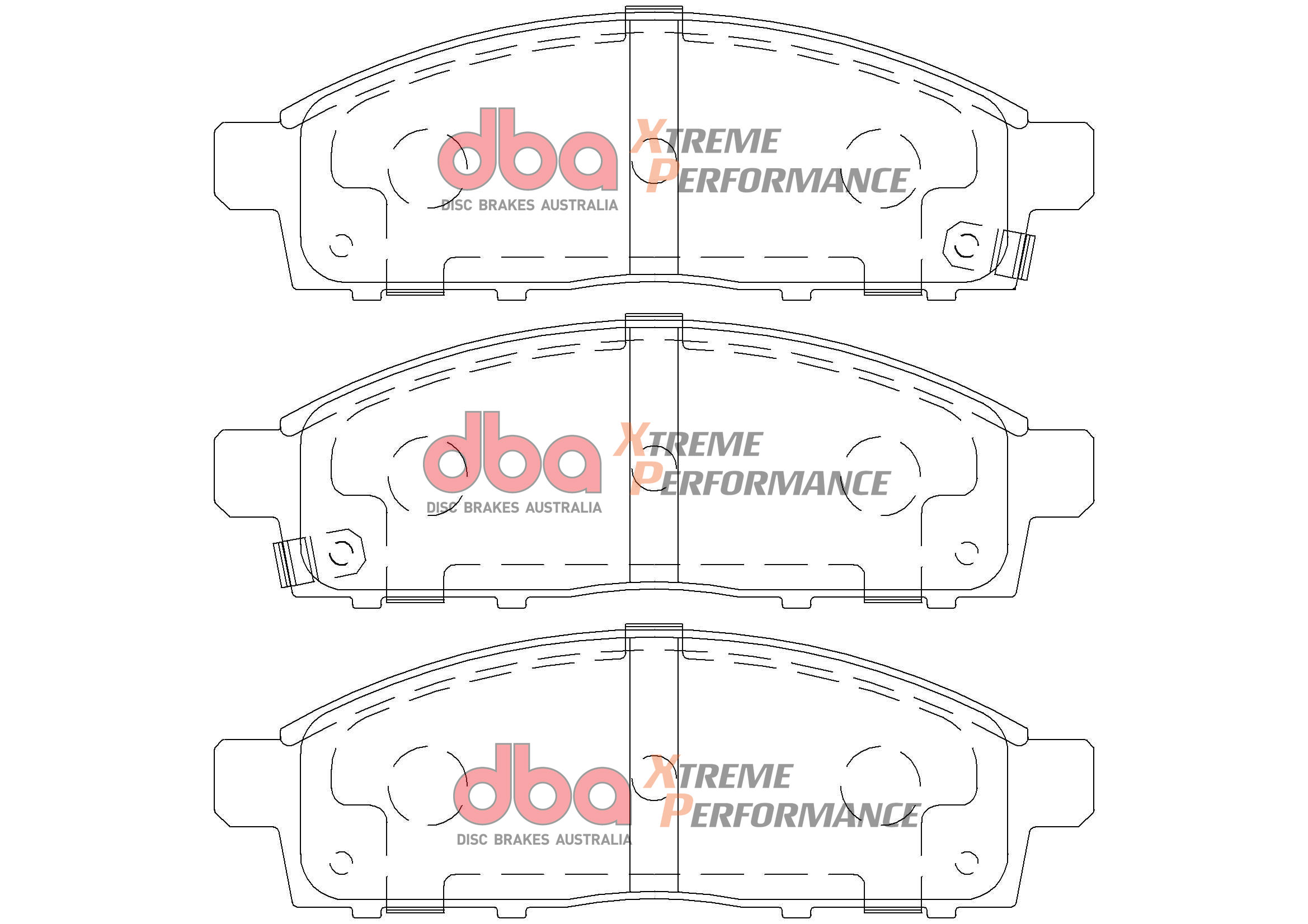 DBA Brake Pads Xtreme Performance DB1774XP - Image 2