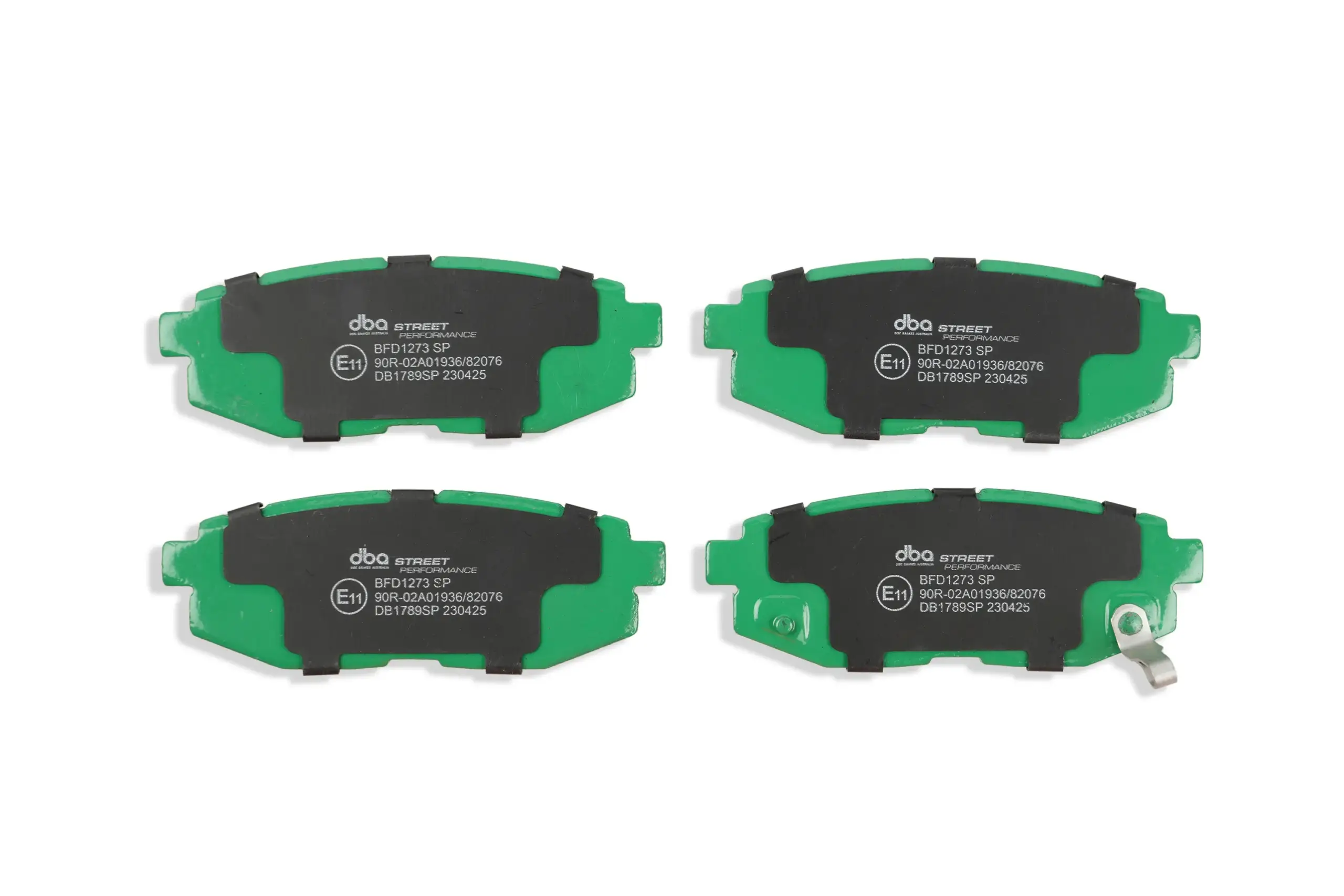 DBA Brake Kit Street Series T2 Slotted & Street Performance Brake Pads (2x DBA2663S-10 + DB1789SP) DBA2663S-10-1789SP - Imagen 5