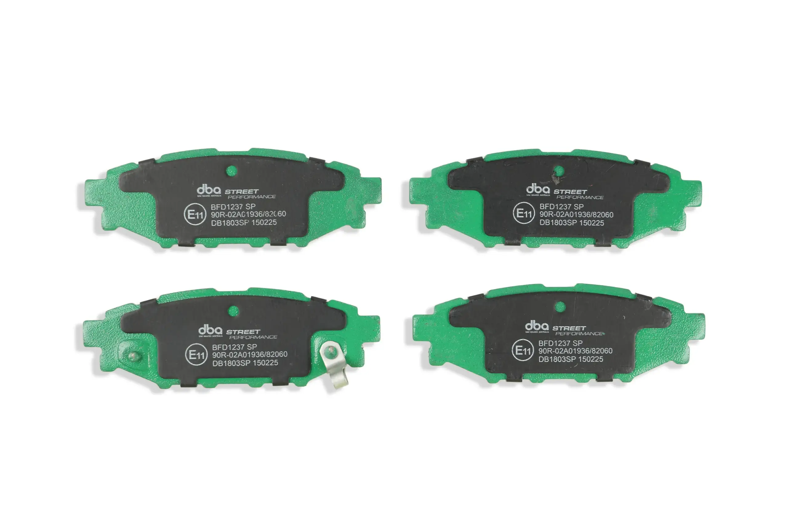 DBA Brake Kit Street Series T2 Slotted & Street Performance Brake Pads (2x DBA2663S-10 + DB1803SP) DBA2663S-10-1803SP - Imagen 5