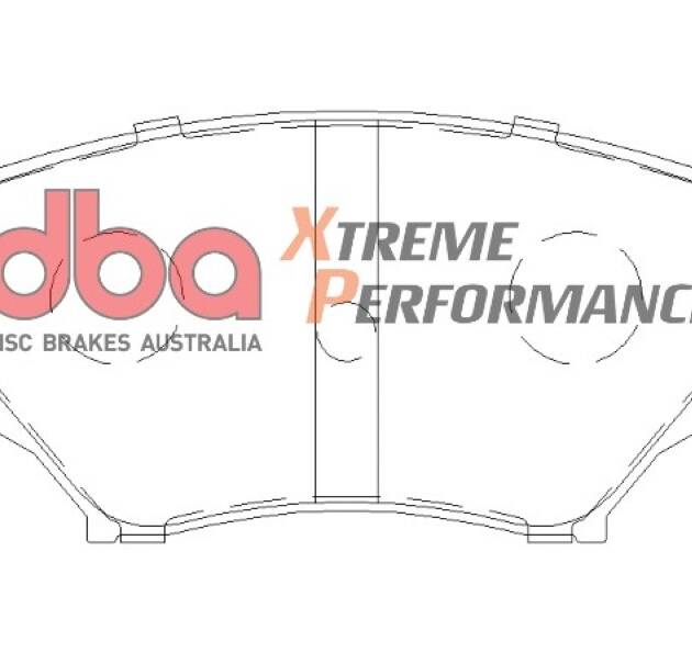 DBA Brake Kit Street Series T2 Slotted & Xtreme Performance Brake Pads (2x DBA2959S + DB2063XP) DBA2959S-2063XP