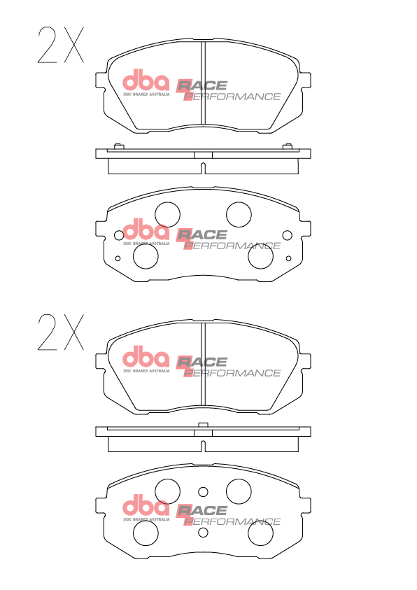 DBA Brake Pads Race Performance DB2174RP - Image 2