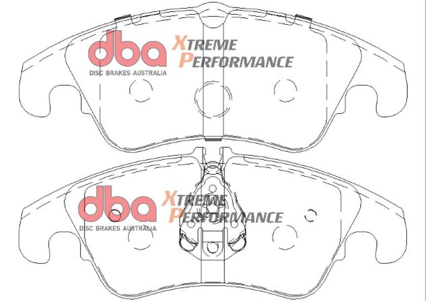 DBA Brake Pads Xtreme Performance ECE R90 certified DB2186XP - Image 2