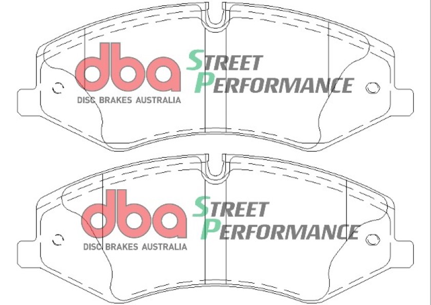 DBA Brake Pads Street Performance DB2203SP - Image 2