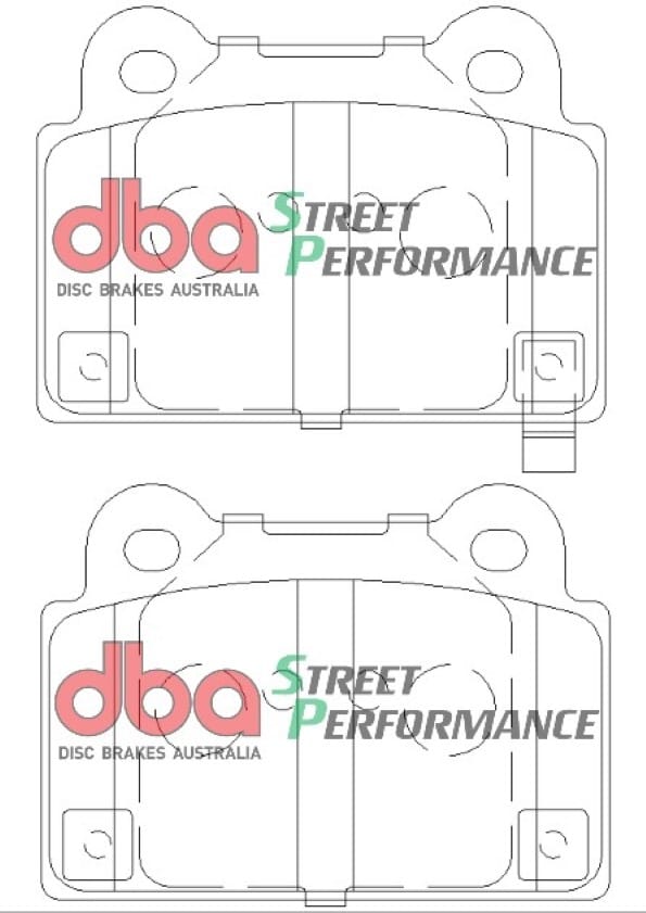 Pastillas de freno DBA Street Performance certificado ECE R90 DB2215SP - Imagen 2
