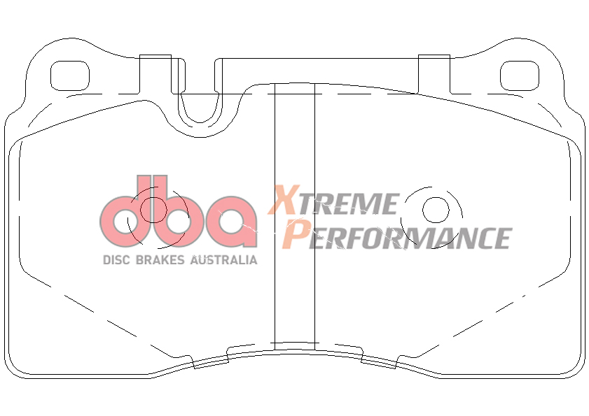 DBA Brake Kit Brake Kit - 5000 Series T3 Slotted & Xtreme Performance Brake Pads (2x DBA52834SLVS + DB15110XP) DBA52834SLVS-15110XP - Image 4