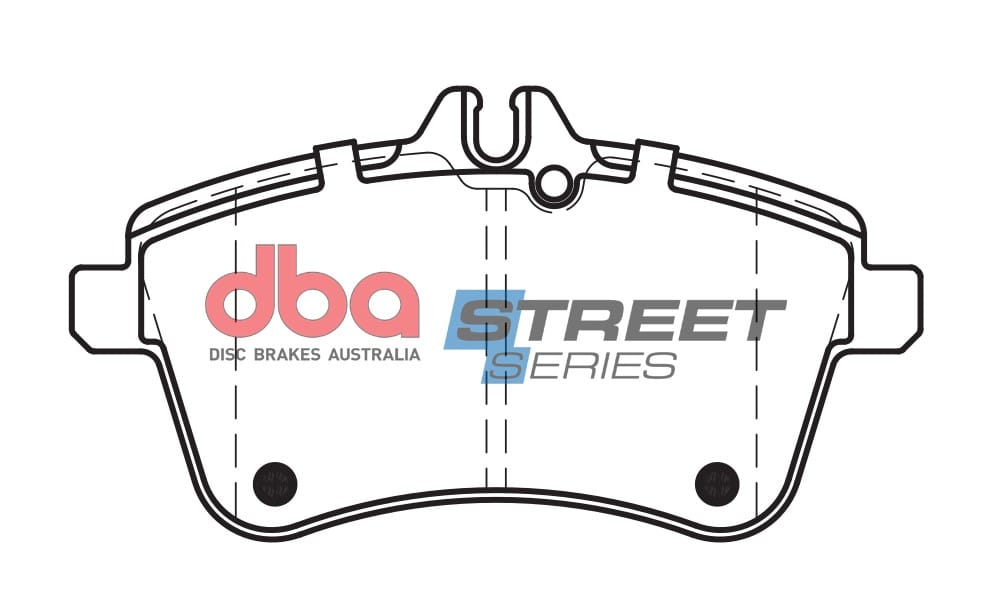 DBA Brake Disc Brake Pads Street Series Ceramic DB2233SS - Imagen 2