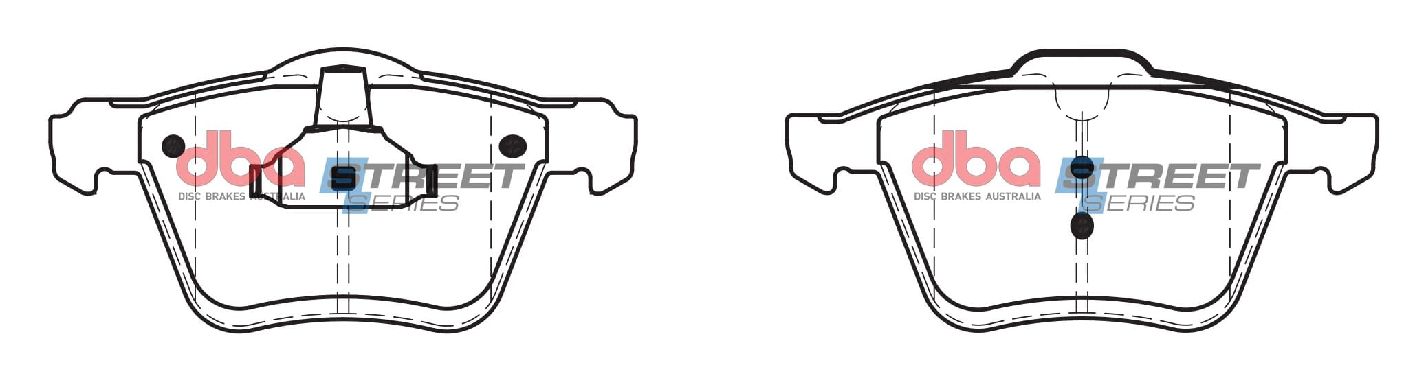 DBA Brake Disc Brake Pads Street Series Ceramic DB2236SS - Imagen 2
