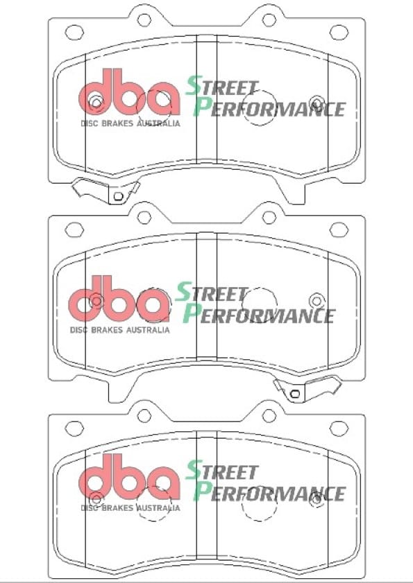 DBA Brake Pads Street Performance DB2242SP - Imagen 2