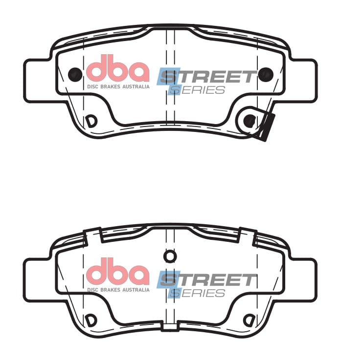 DBA Brake Disc Brake Pads Street Series Ceramic DB2256SS - Imagen 2