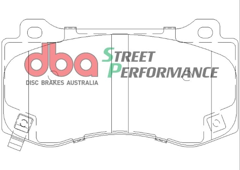 DBA Brake Pads Street Performance DB2259SP - Imagen 2