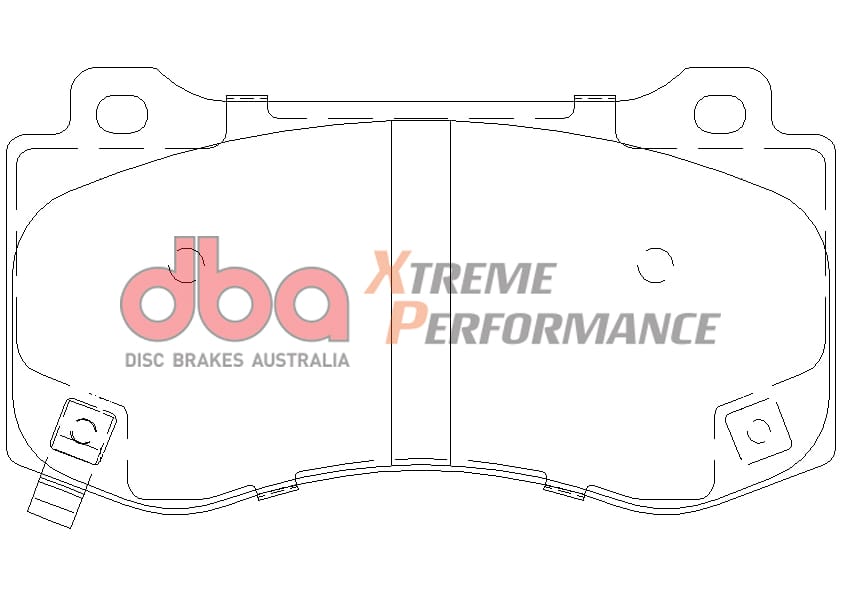 DBA Brake Pads Xtreme Performance DB2259XP - Imagen 2
