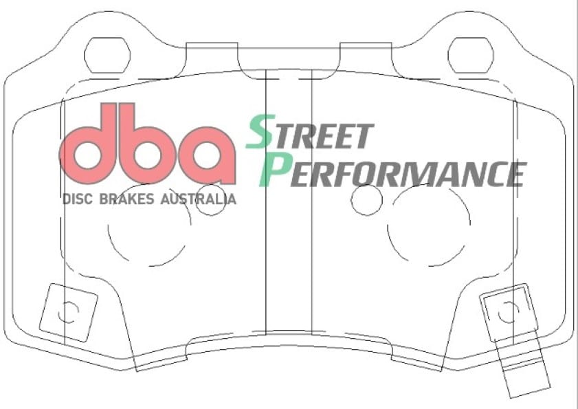 DBA Pastillas de freno Street Performance DB2260SP - Imagen 2