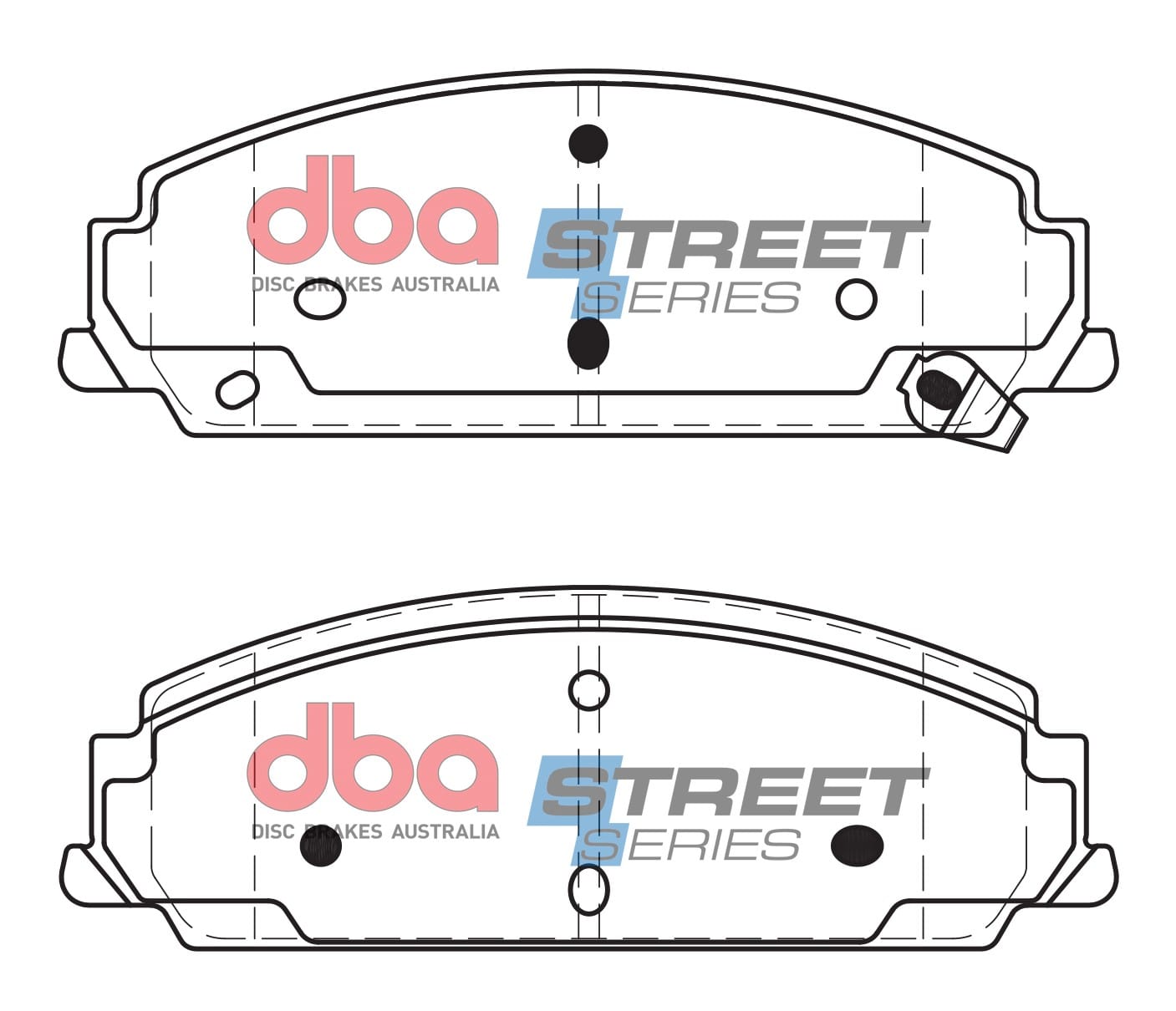 DBA Brake Disc Brake Pads Street Series Ceramic DB2266SS - Imagen 2