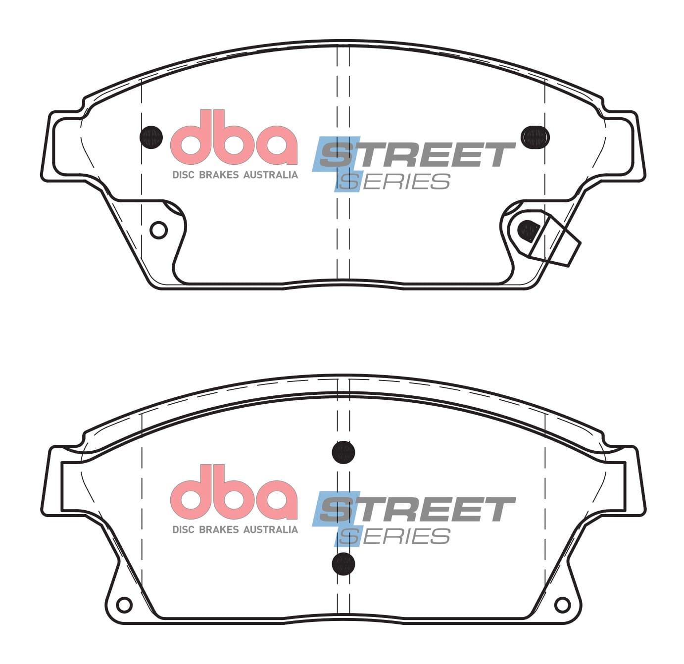 DBA Brake Disc Brake Pads Street Series Ceramic DB2268SS - Imagen 2