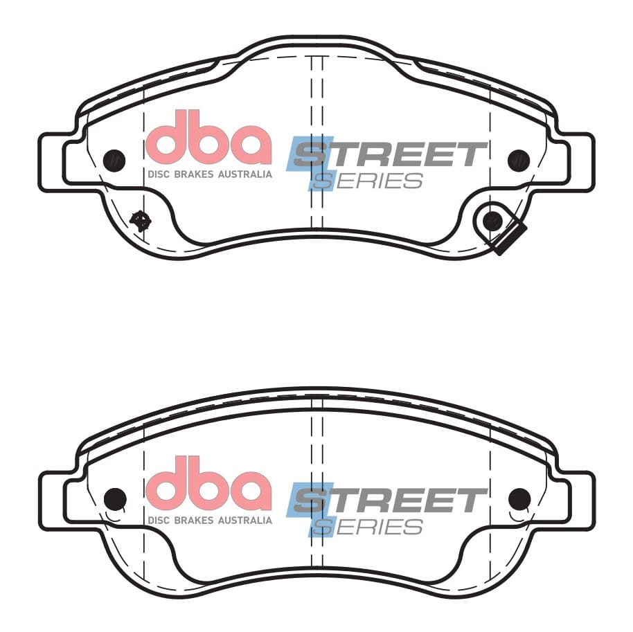 Pastillas de freno DBA Brake Disc Street Series Ceramic DB2271SS - Imagen 2
