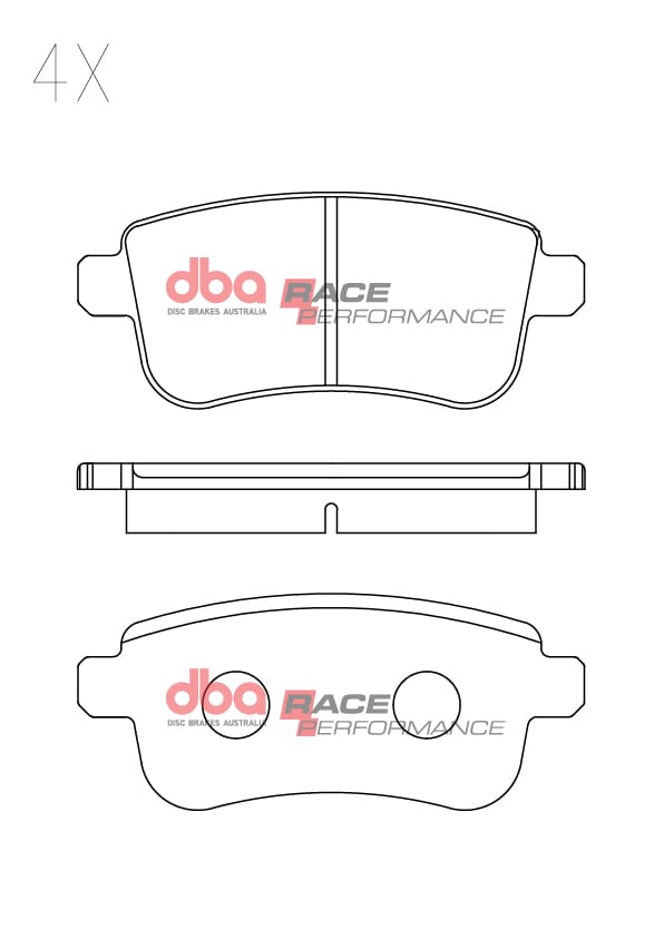 DBA Brake Pads Race Performance DB2277RP - Imagen 2