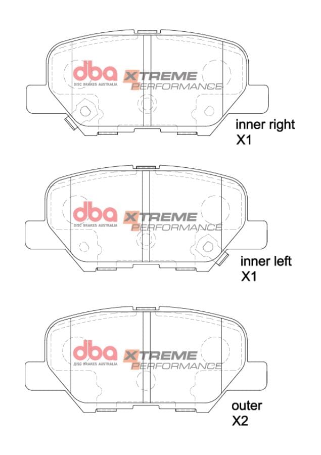 Pastillas de freno DBA Xtreme Performance DB2294XP - Imagen 2