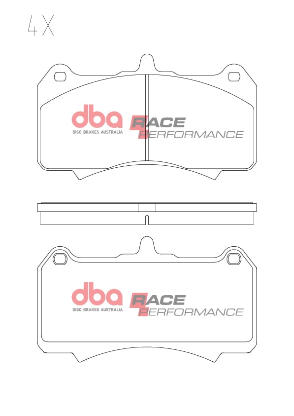DBA Brake Pads Race Performance DB2317RP - Image 2