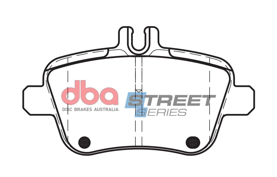 DBA Brake Disc Brake Pads Street Series Ceramic DB2318SS - Image 2