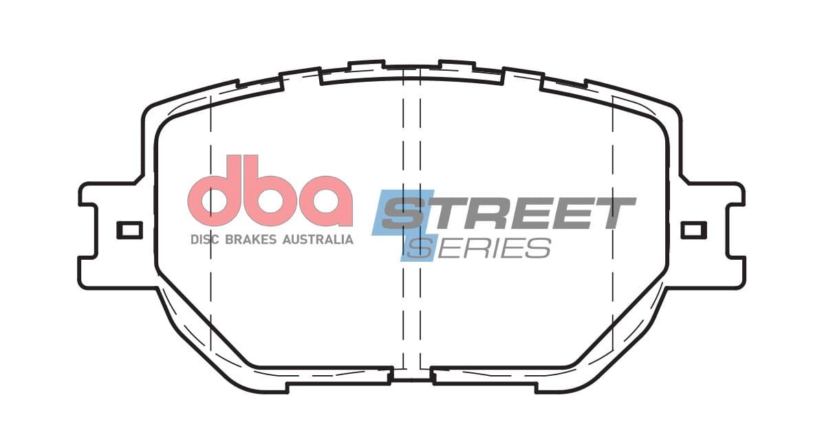 DBA Brake Disc Brake Pads Street Series Ceramic DB2321SS - Image 2