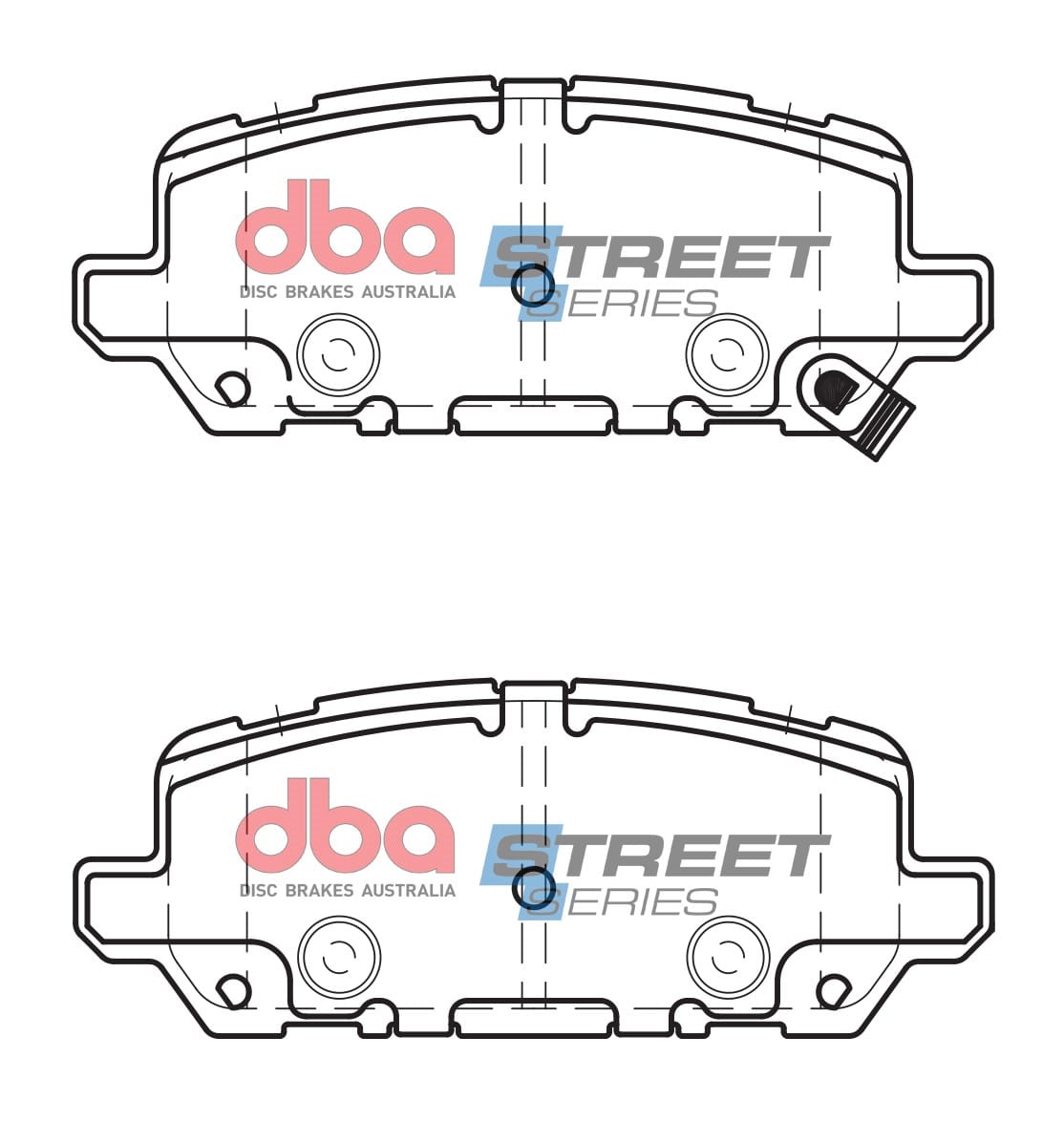 DBA Brake Disc Brake Pads Street Series Ceramic DB2355SS - Imagen 2