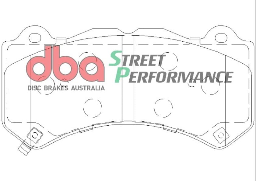 Pastillas de freno DBA Street Performance DB2375SP - Imagen 2