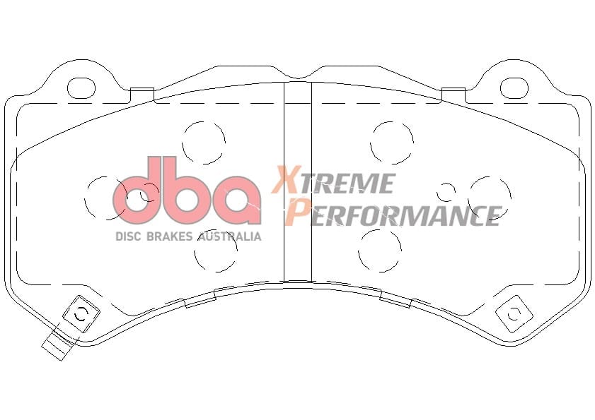 Pastillas de freno DBA Xtreme Performance certificado ECE R90 DB2375XP - Imagen 2