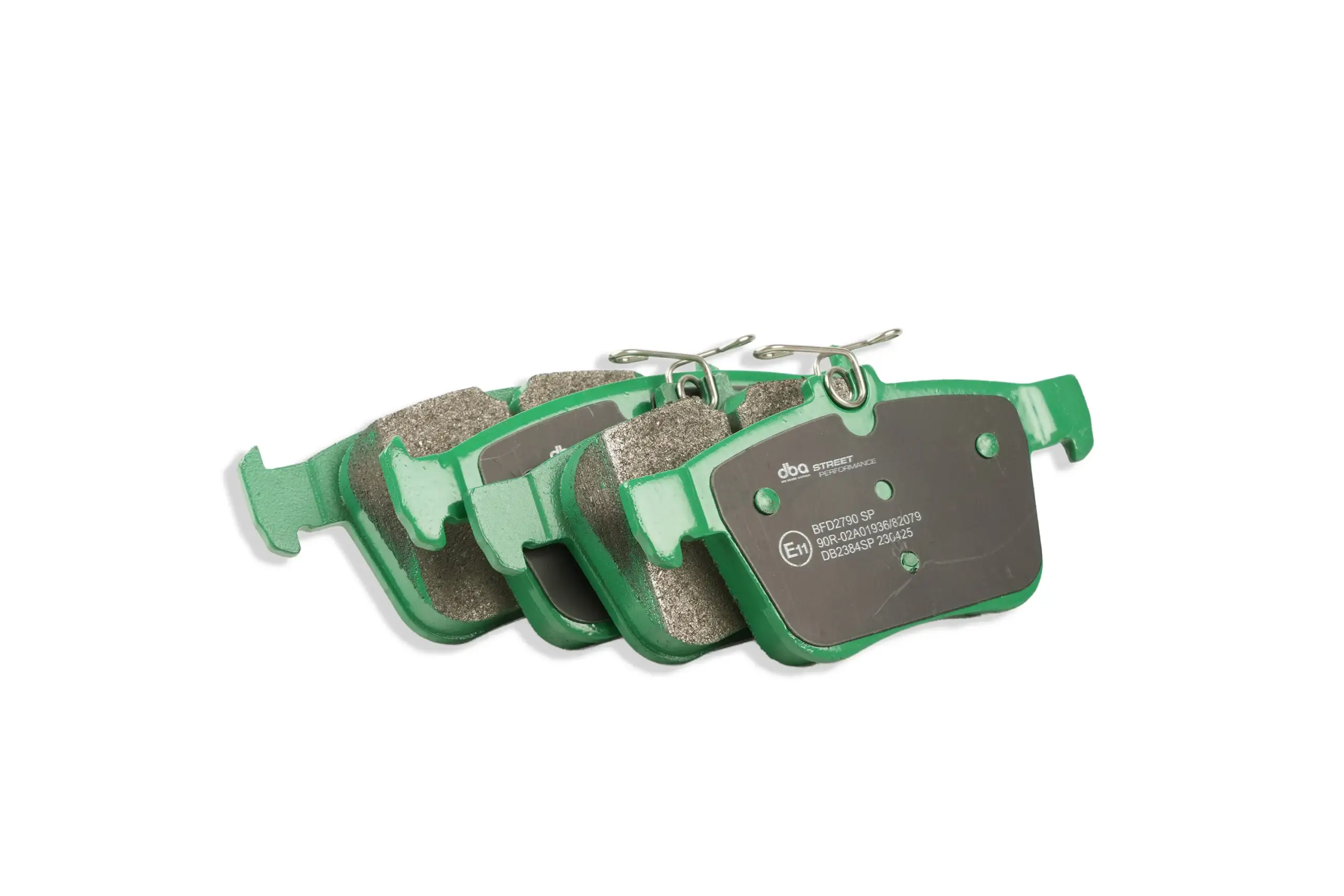 DBA Brake Kit Street Series En-Shield Plain & Street Performance Brake Pads (2x DBA2837E + DB2384SP) DBA2837E-2384SP - Imagen 2
