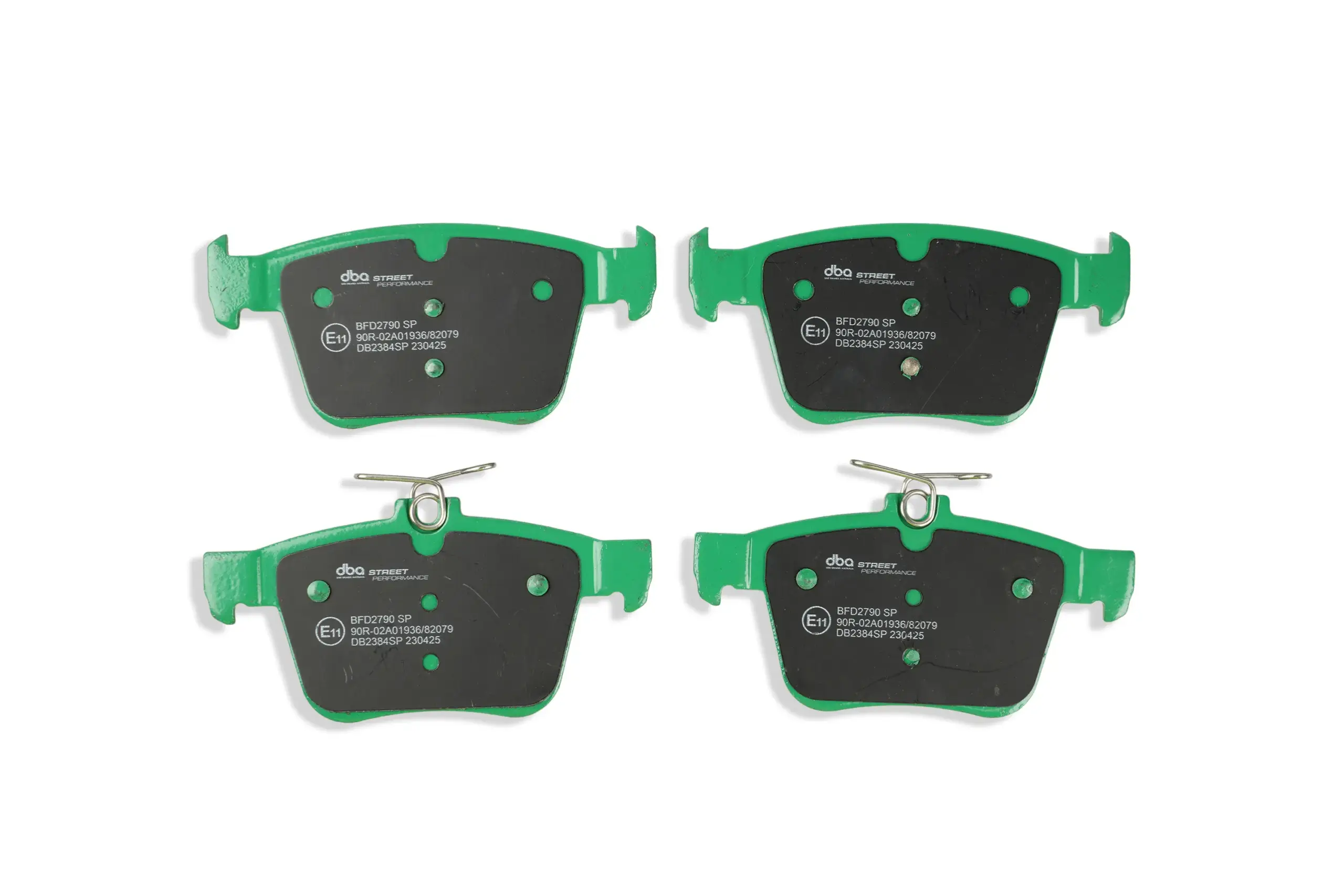 DBA Brake Kit Street Series En-Shield Plain & Street Performance Brake Pads (2x DBA2837E + DB2384SP) DBA2837E-2384SP - Imagen 4