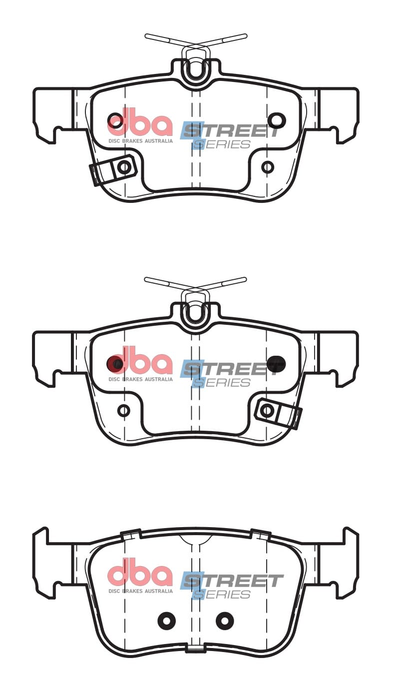 DBA Brake Disc Brake Pads Street Series Ceramic DB2429SS - Imagen 2