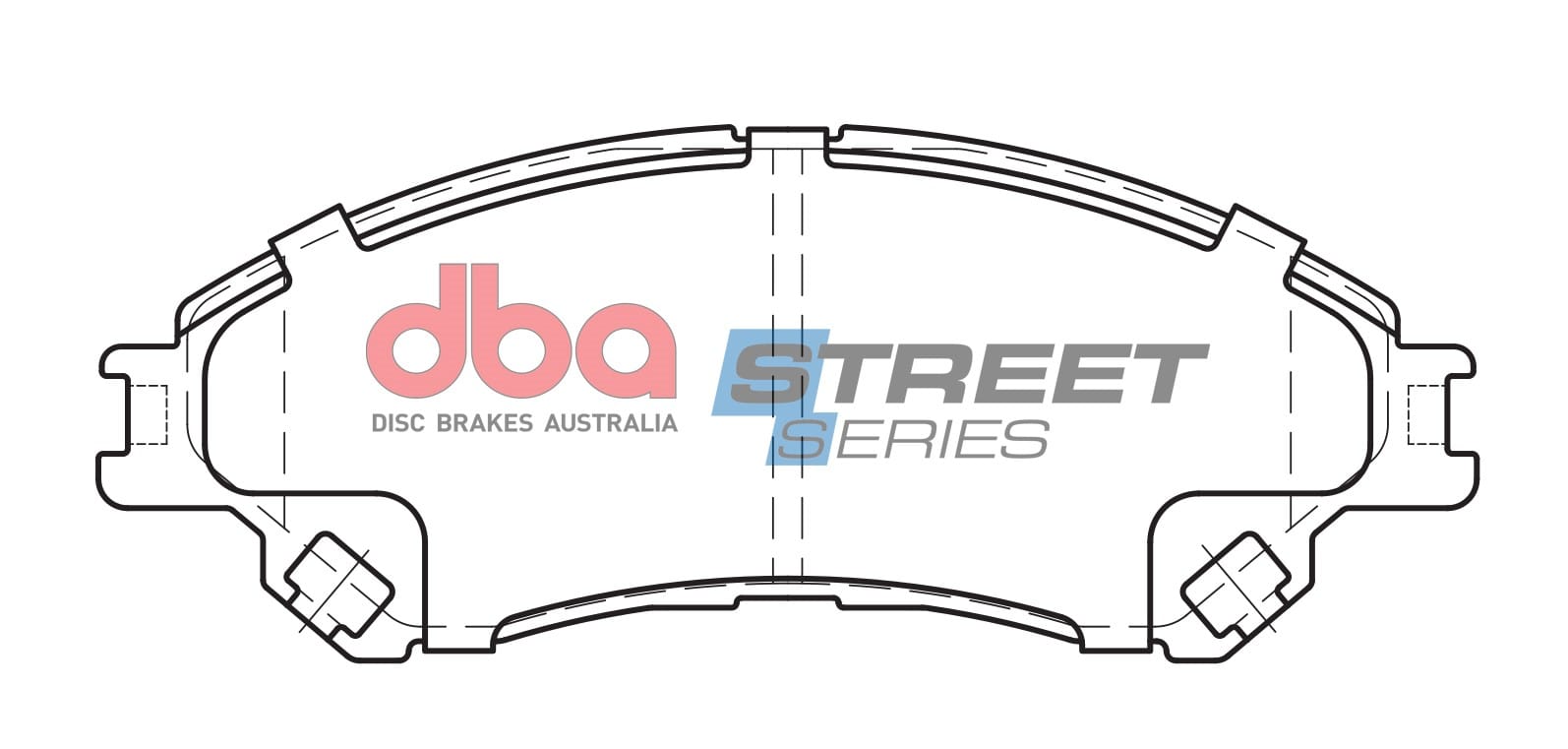 DBA Brake Disc Brake Pads Street Series Ceramic DB2430SS - Imagen 2
